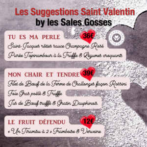 Suggestion Saint Valentin Les Sales Gosses