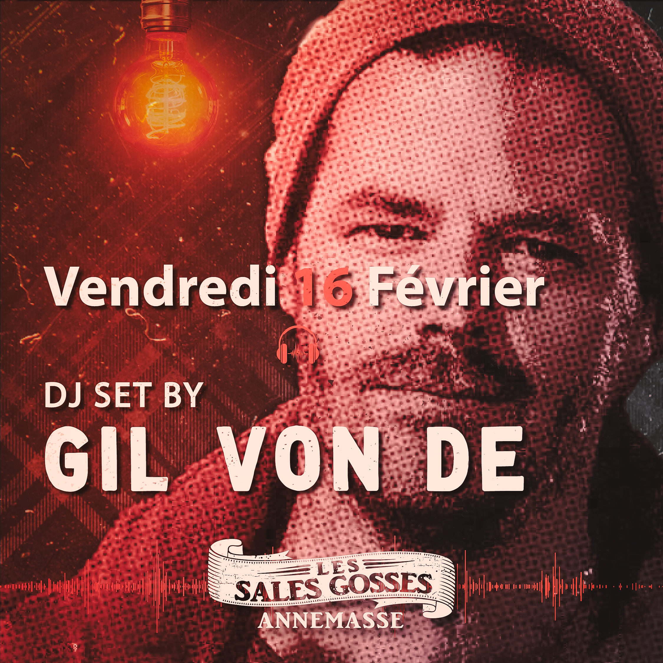 DJ Gil Von De 16 février 2024 - Resto festif