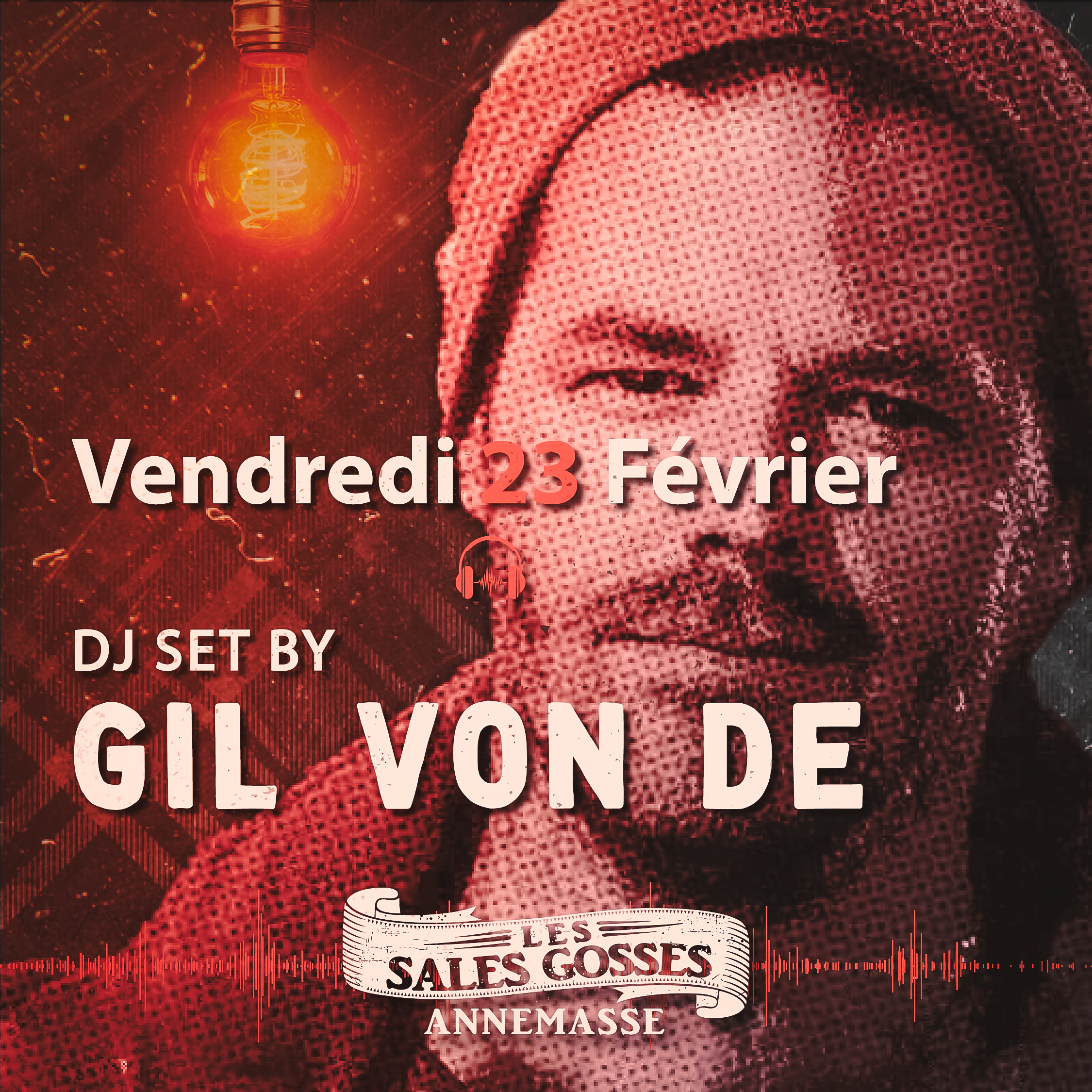DJ Gil Von De 23 février 2024 - Resto festif