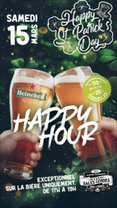 Saint-Patrick chez Les Sales Gosses : Happy Hour Spécial Bière ! 